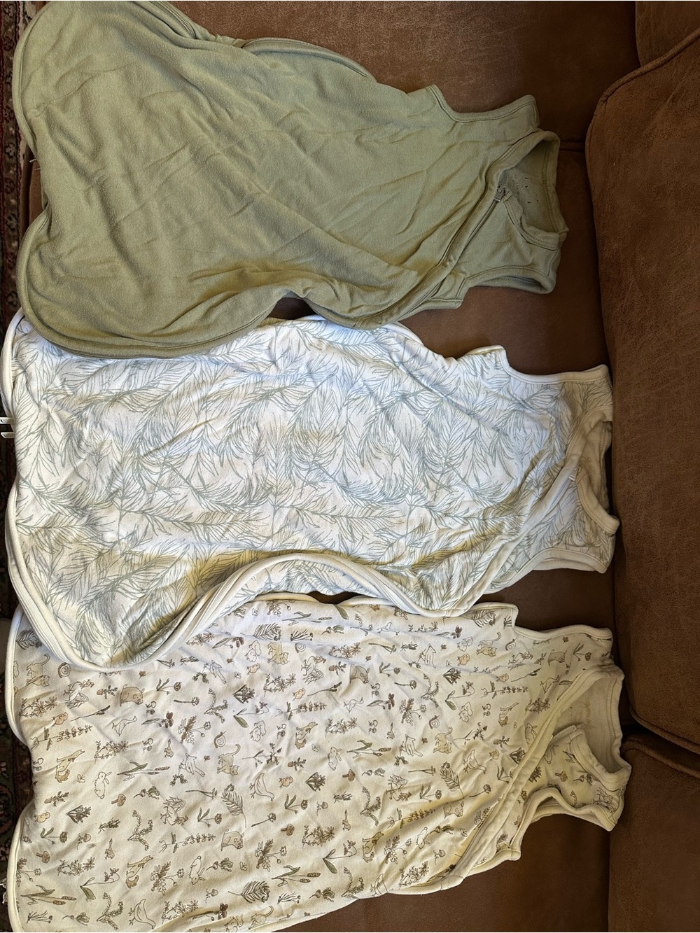 3 Goumi baby sleep sacks